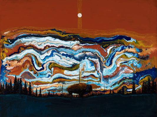 "Bison Phase" original (sold)