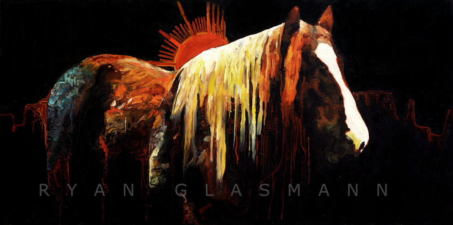 Sun Horse prints