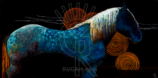 "Equine Eclipse" Original