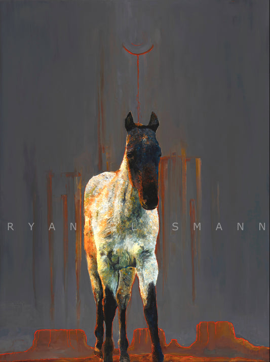 "Lone Horse" Original